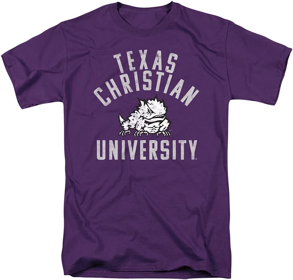 Texas Christian University Official Unisex Adult T Shirt Collection