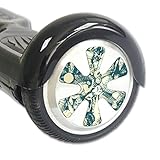 Skin Compatible with Self Balancing Mini Scooter Hover Board Wheels – Tan Seashells | MightySkins Protective, Durable, and Unique Vinyl Decal wrap Cover | Easy to Apply, Remove | Made in The USA