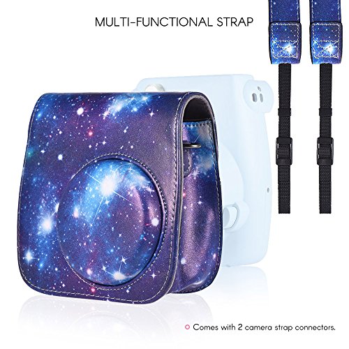 Docooler Pu Protetora Câmera Instantânea Caso Saco Bolsa Protetor Com Alça Para Fujifilm Instax Mini