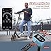 Foldable Electric Scooter, 500W Motor, Top Speed 19Mph, Max Range 19 Miles, 8.5 Inch Maintenance-Free Solid Tires, Adults Commuting Fast Escooter with APP Control and Dual Braking System