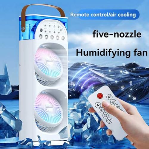 Double ventilateur à cinq trous modèle léger de couleur à plug-in multi-position - 4