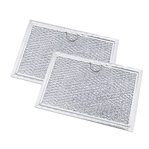 BOTNA Filtro de microondas de repuesto para GE WB06X10608, filtro de ventilación de microondas para Frigidaire 5304464105 5-1/16 pulgadas x 7-5/8 pulgadas x 1/8 pulgadas, paquete de 2