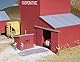 Walthers - Farmer’s Co-op Rural Grain Elevator - Kit - Elevator: 4-3/8 x 5-3/8 x 6 11 x 13.7 x 15.2cm - N