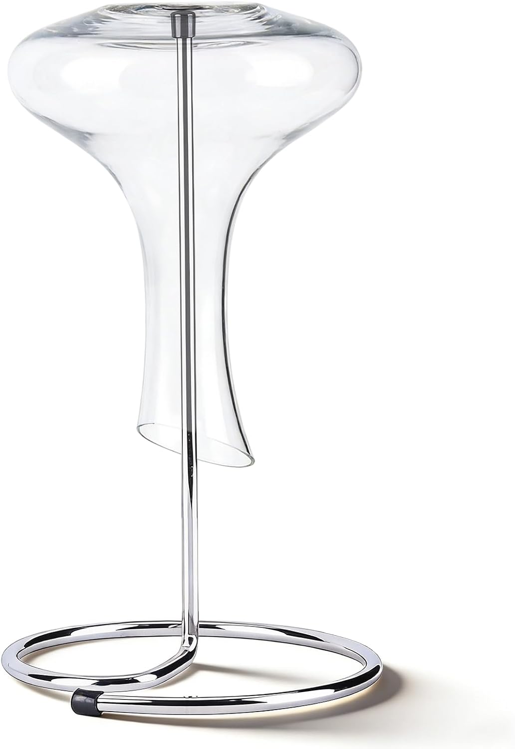 Decanter Rack Wine Decanters Carafes Drying Stand Stainless Steel Upside Down Holder Wine Decanter Drying Stand Shelf Decanter Rack Holder Wine Glass Dryer, Wine Glass NOT Included