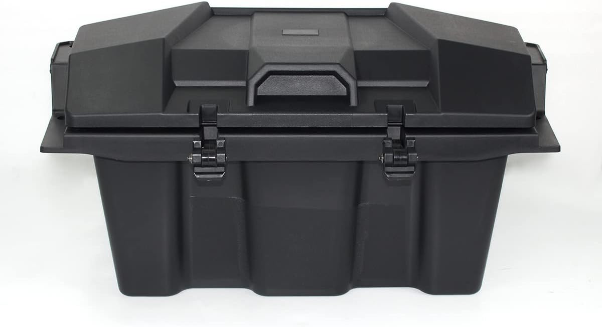 UTV Rear Cargo Box for RZR PRO,CPOWACE Waterproof 42QT/73QT Rear Cargo Storage Box Compatible with Polaris RZR Turbo R/PRO XP 4 LE 2020-2022 image 2