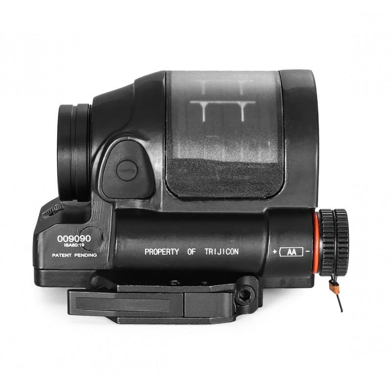 Miroir à Point Rouge étanche Solaire, Miroir à réflexion Tactique avec Porte de libération Rapide, Champ de Vision Large de 38 mm pour la Chasse