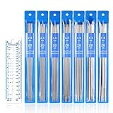 35pcs Double Pointed Knitting Needles Set, 7 Sizes...