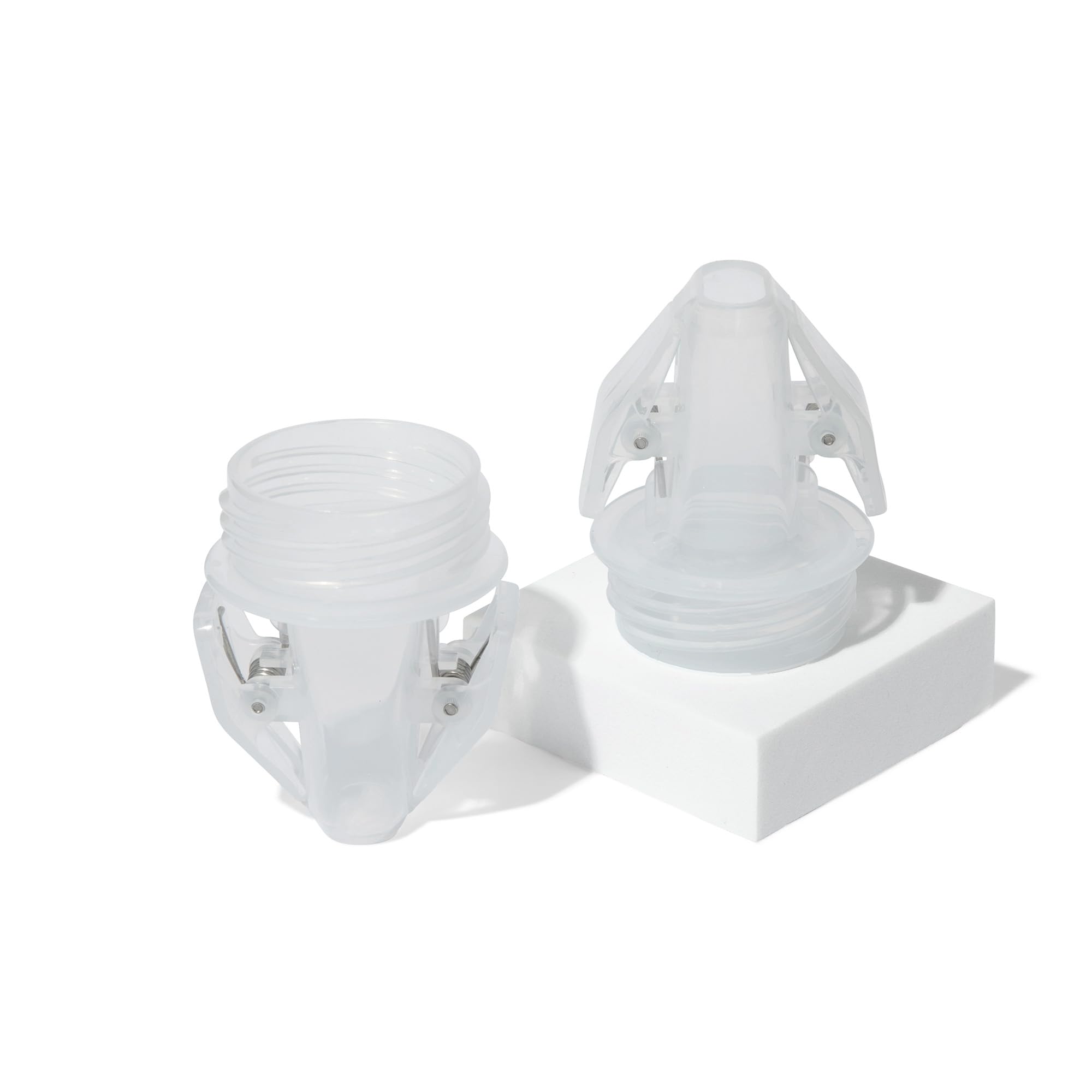 Motif Medical Pump-to-Bag Electric Breast Pump Adapter -Compatible w/Spectra S1 & S2 Breast Pump - Pump Adapter w/Twist Shield Connectors - 3-Step Time-Saving Nursing Pump Adapter (Set of 2)