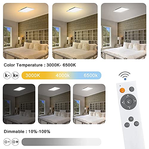 Yafido 30W Plafoniera LED WiFi RGB Dimmerabile
