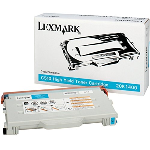 Toner cyan Lexmark Optra C 510 d'origine de 6600 pages (20K1400)