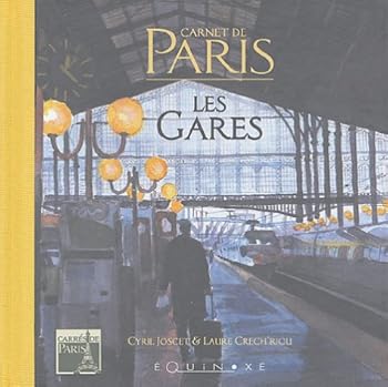 Paperback Carnet de Paris - les gares [French] Book