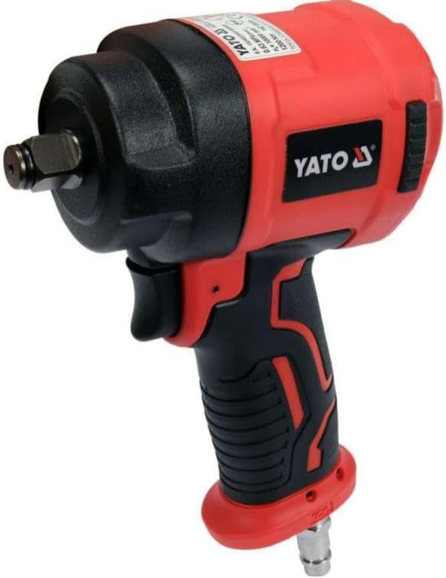YATO YT-09515 Impact Wrench, side view showing square drive