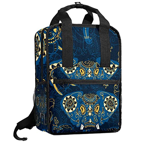 Sac à dos pour garçons pour l'école et les sorties au motif floral