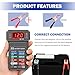 Car Battery Testers with LCD Display & LED Indicators,Battery Load Tester 12v Automotive,Universal Car Batteries Testers and Alternator Tester Cars Tools for 12v Vehicles