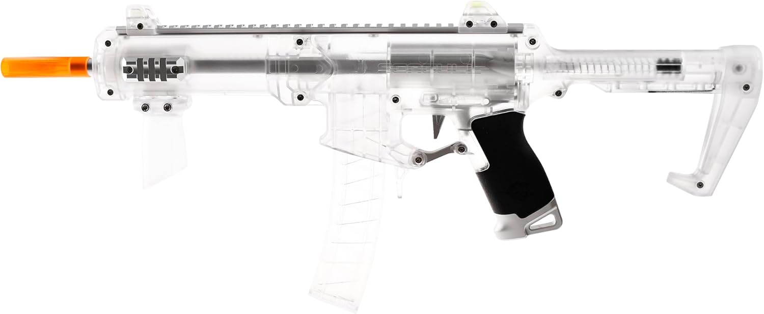 WORKER Seagull Stefan Half Dart Blaster, Short Dart Seriers Outdoor Sport Toys for Teenagers Color Purple