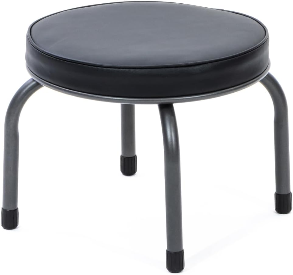 Takeda Corporation T3-SCLW54BK Black Folding Chair with Wide Back, Portable, Indoor Use, Adult, 17.3 x 14.6 x 21.1 inches