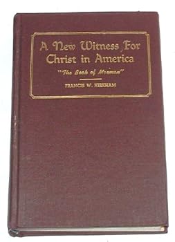 Hardcover A New Witness For Christ in America, "The Book of Mormon" Book