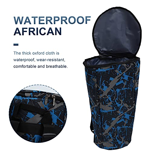 EXCEART Alça de Ombro Bolsa de Tambor Tambor Africano Saco Oxford Tecido À Prova D' Água Bolsa de O