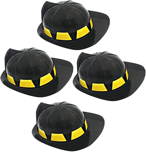 Casco de seguridad para niños, 2 unidades, para niños, camión de bomberos, casco para niños, sombrero de juego de simulación