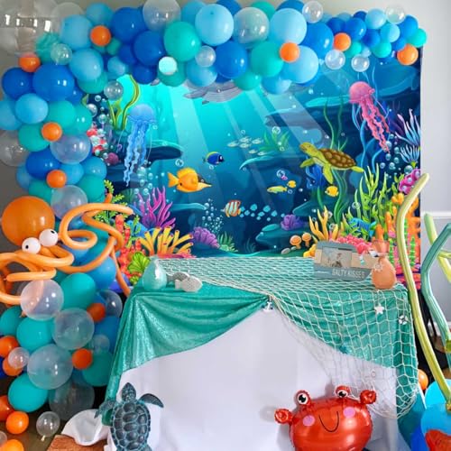 Fondo fotográfico Under The Sea 7x5ft para fiestas miniatura 3