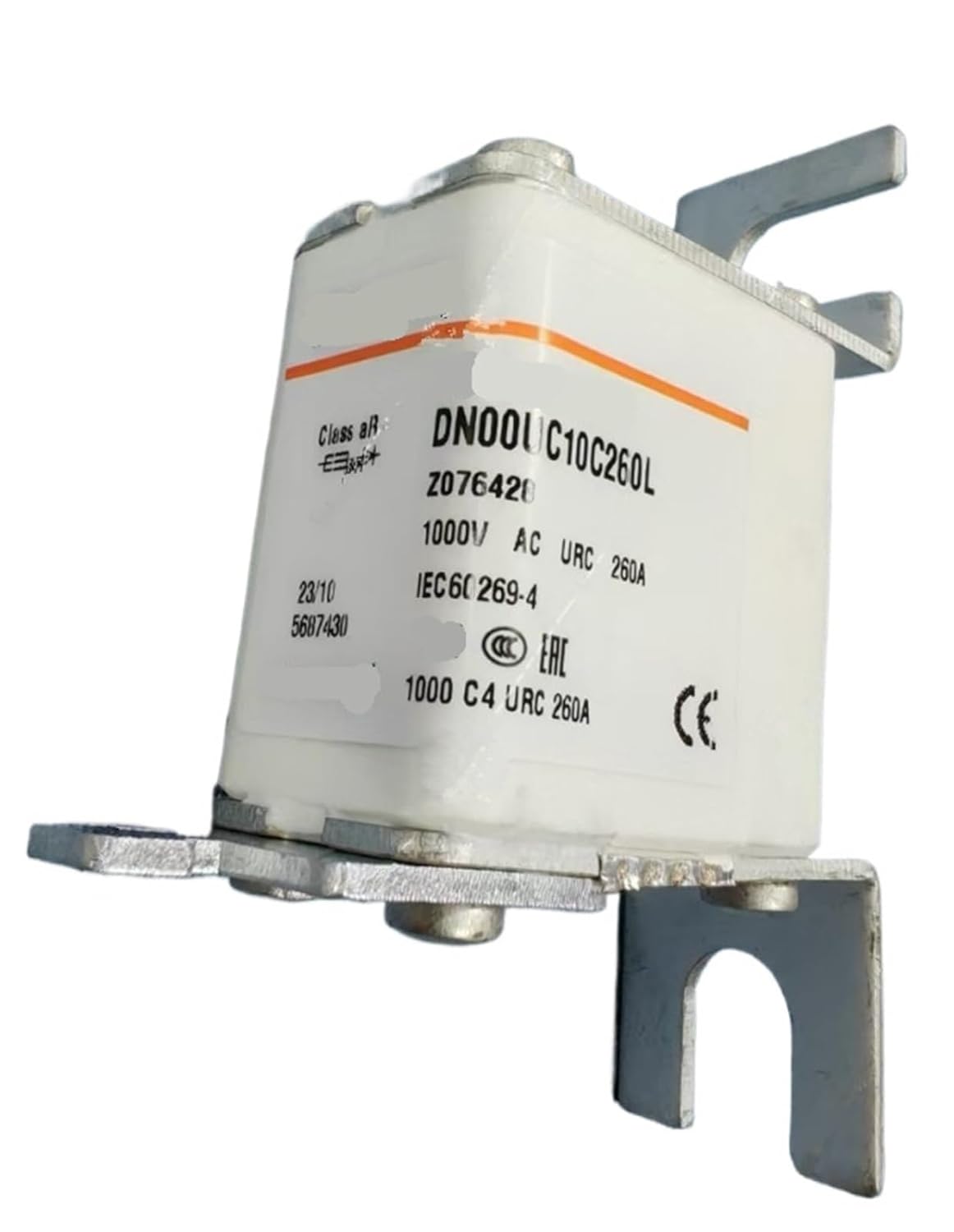 Fuses: DN00UC10C160L X076426 / DN00UC10C200L Y076427 / DN00UC10C250L/260L Z076428 Z076420 / DN00UC10C280L/315L A076429(DN00UC10C280L)