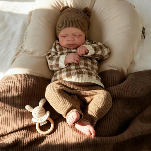 Anano Reborn Baby Full Silicone Realista 45 cm Muñeca Bebé Muñeca Niño Muñecas Bebé Muñecas Realistas Silicona Bebés Aspecto Real Bebés