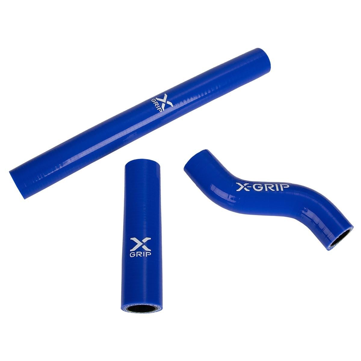 Tuyau de radiateur bleu X-Grip en silicone renforcé anti-surchauffe moteur