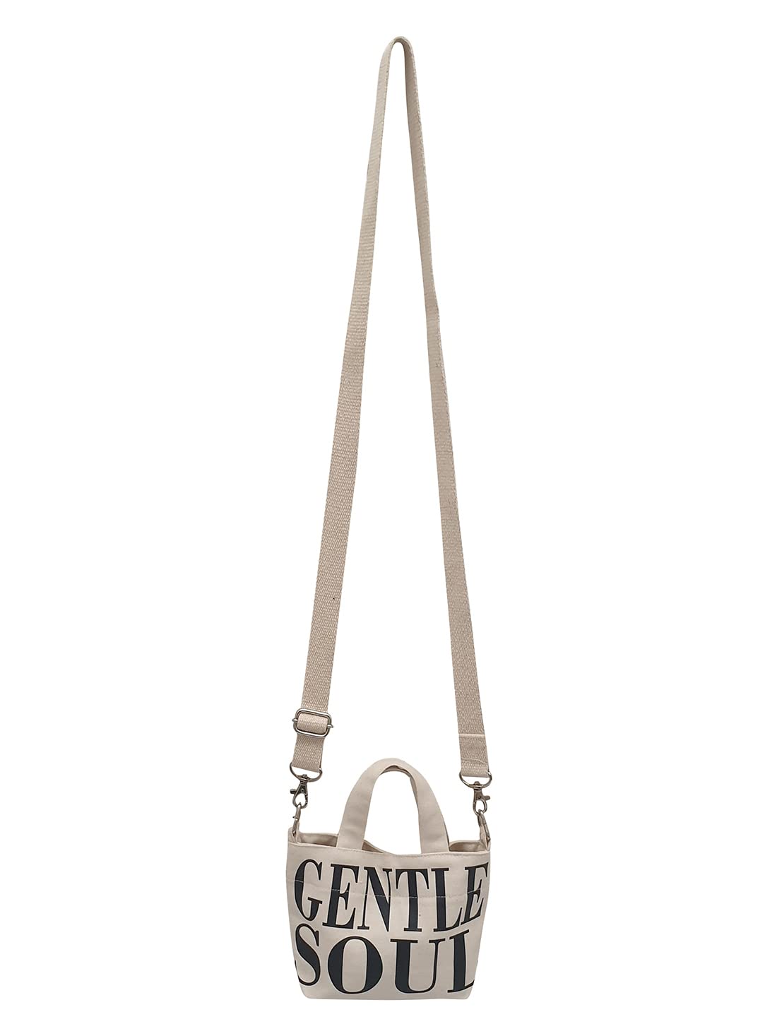 The House of tara Denim Cotton Sling Bag for Women | Cross Body Bag With Waterproof Compartment, Removable & Adjustable Strap | Printed Shoulder Bags Suitable for College & Travel (Accrue White) (B0C4H9QFHT) Amazon Price History, Amazon Price Tracker