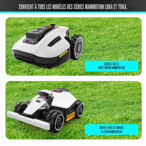 Kunoli 48 lames de rechange compatibles pour robots Mammotion Luba et Yuka – vue 5