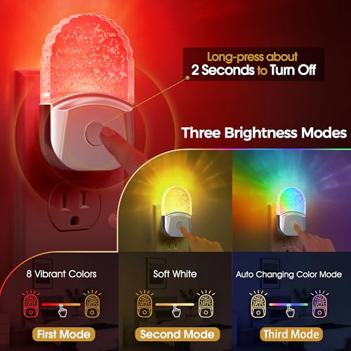 2-Pack RGB Night Light with Sensor - 50% Off $9.99