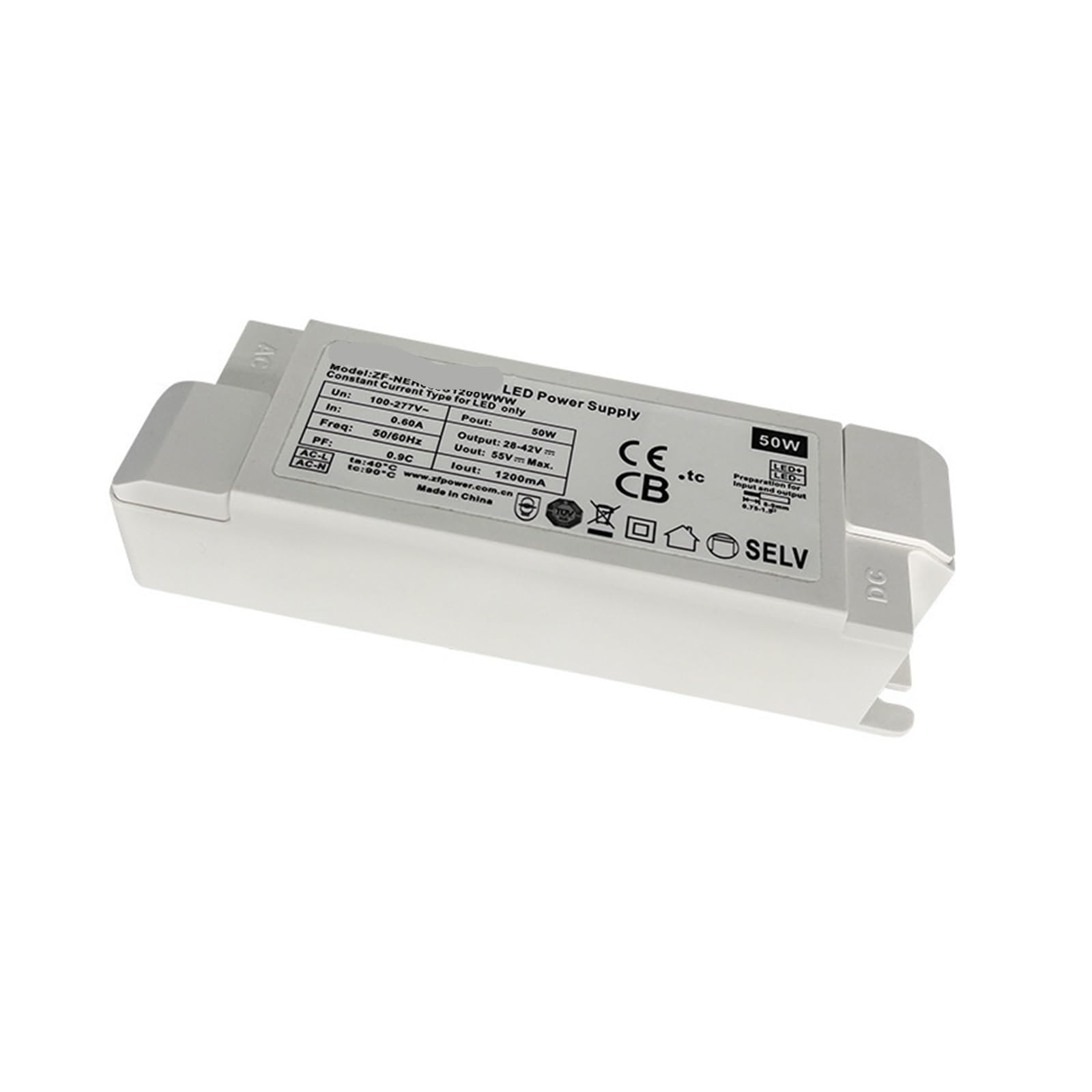 Alimentation de pilote de LED isolée pour stabiliser la lumière de votre salon ou bureau 50W