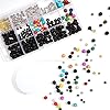 Cousin DIY, Lava Bead and Stone DIY Jewelry Making Kit with Accessories, Cording, and More, Multicolor #1