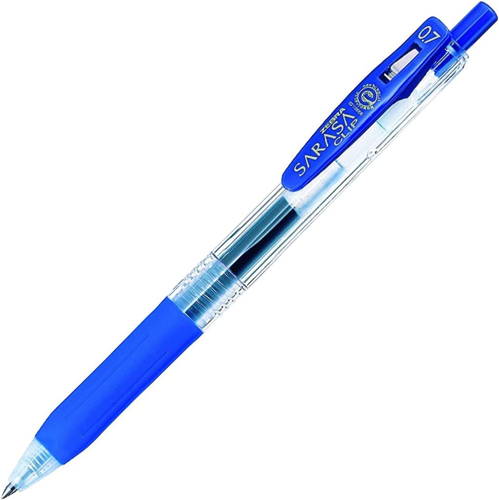 Zebra Sarasa Clip Pen 0.7 mm, Blue (JJB15-BL)