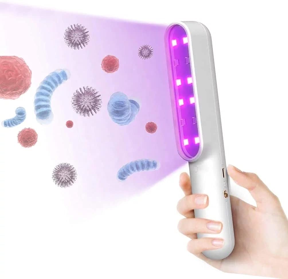 Lumiereholic Ultraviolet Germicidal Lamp Portable UVC Disinfection