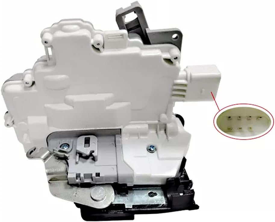 Rear Door Lock Actuator Passenger Side, 2004-2021 Compatible with Seat Altea Altea XL Toledo III, 1P0839016A/5P0839012/5P0833056A
