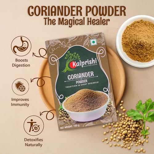 Image of Kalprishi Premium Coriander Powder 100g | Dhaniya Powder | Natural Indian Spice