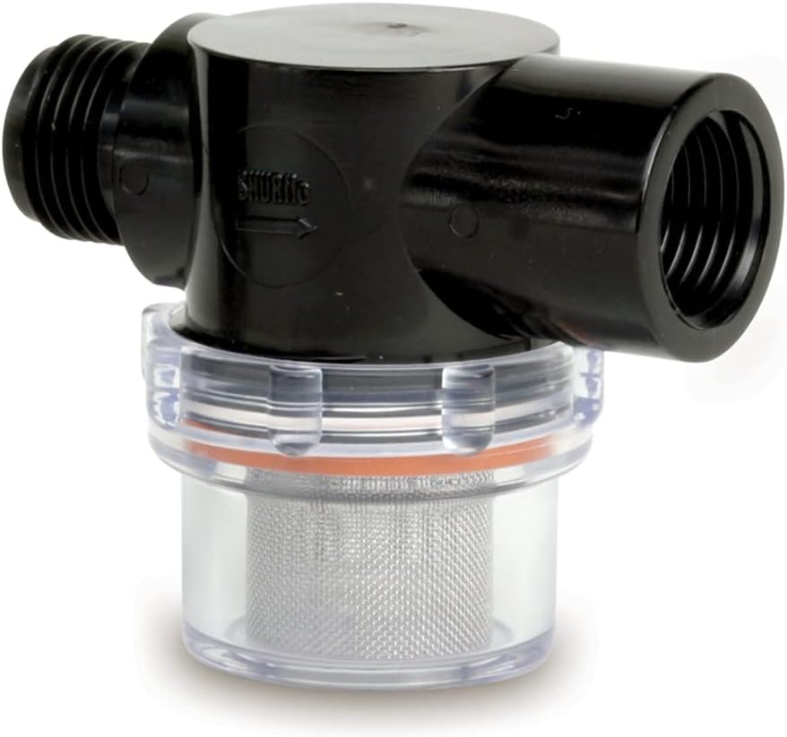 SHURflo 255-313 Classic Series Twist-on Strainer (1/2" FPT x 1/2")