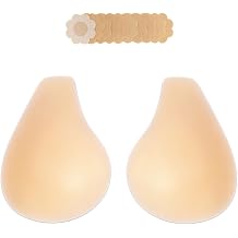 Bontierie Nipple Covers Sticky Push up Bra Added Lift Seamless Ultra-Thin Pasties Women Adhesive Bras