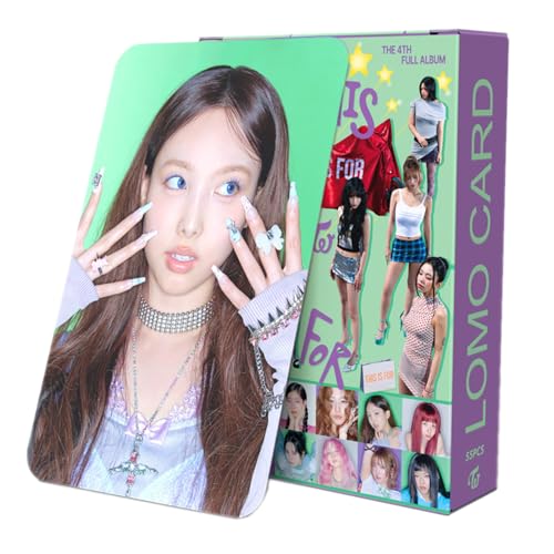 KPOPBTS Twice This is for Album Photocards 55 PCS Photocards Kpop LOMO Card Set Gift Merch for Once Fans