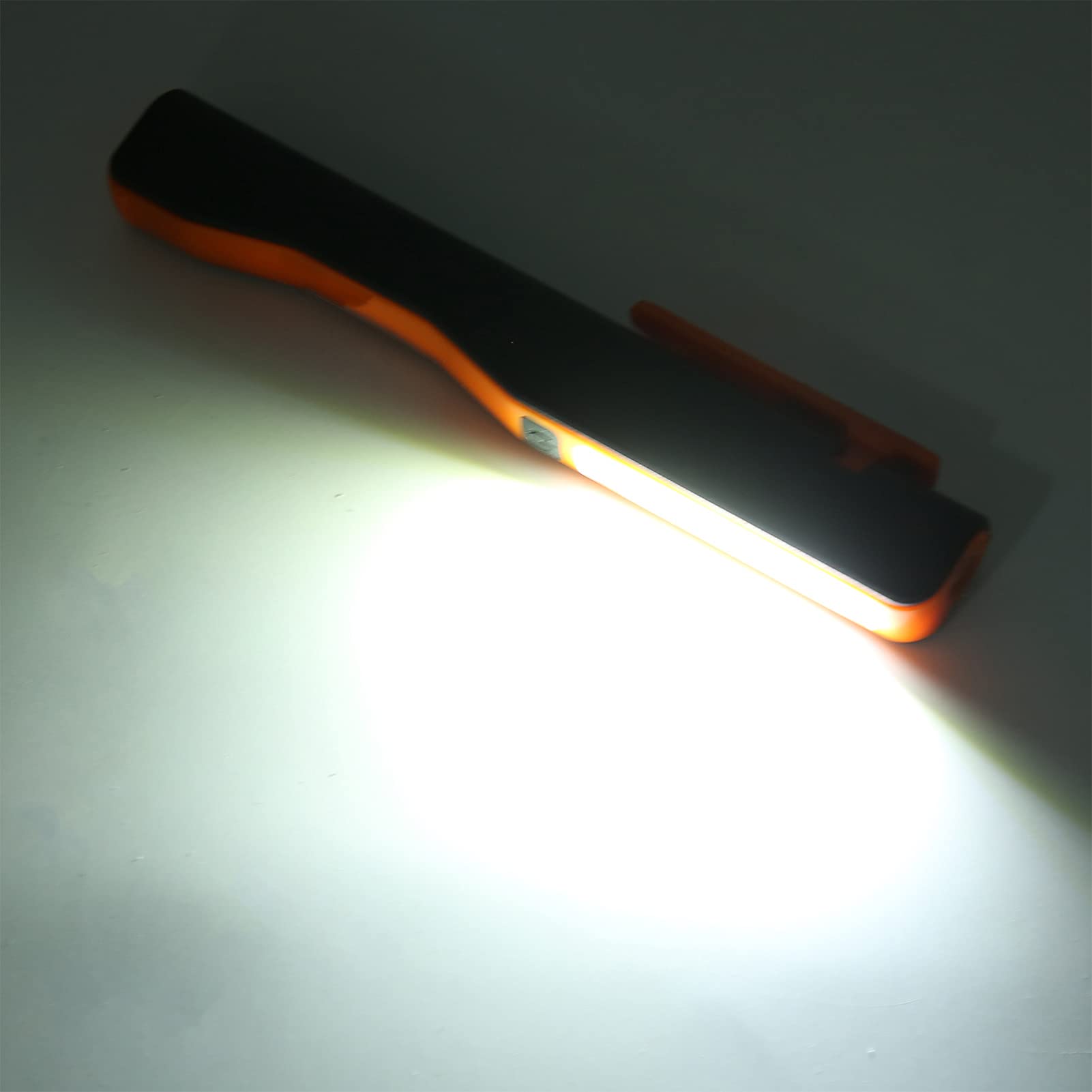 Yctze Kit de Mantenimiento Automático 6 en 1 con Regla de Patrón de Pantalla Digital Comparador de Calidad del Aceite Pastilla de Freno Medidor de Espesor Luz de Trabajo LED