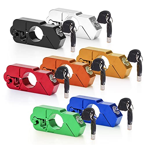 PSLER Motorcycle Handlebar Lock A Grip Throttle Brake Lock to Secure Motorcycles Mopeds Scooters ATV Street Bike Dirt Bike Motorbike