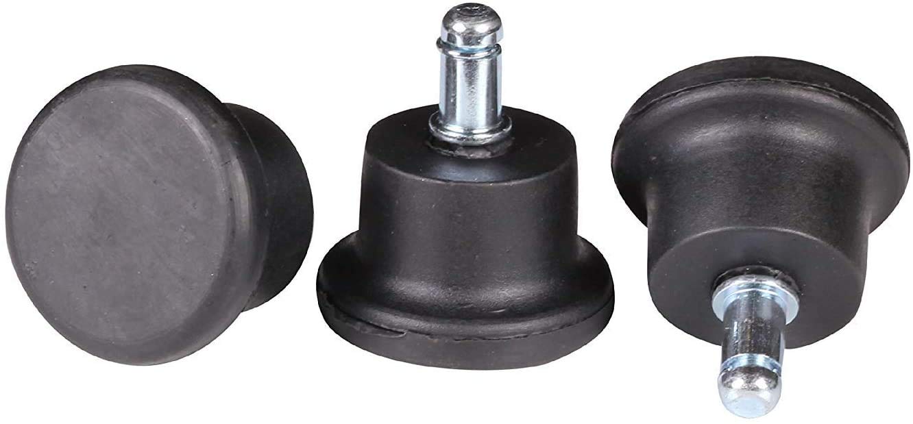 5 Pieds Fixes Pour Chaise Bureau Pivotante 11mm - Remplace Roulettes