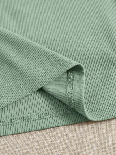 Image of Women's 1x1 Rib Cotton Stretch Tank Top Sleeveless Basic Vest Pack of 3