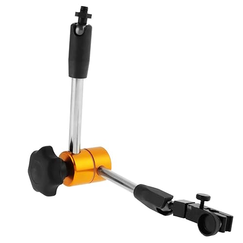 Soporte de base a prueba de óxido, soporte de base magnética universal, soporte flexible Base magnética Prueba de marcación digital para indicador