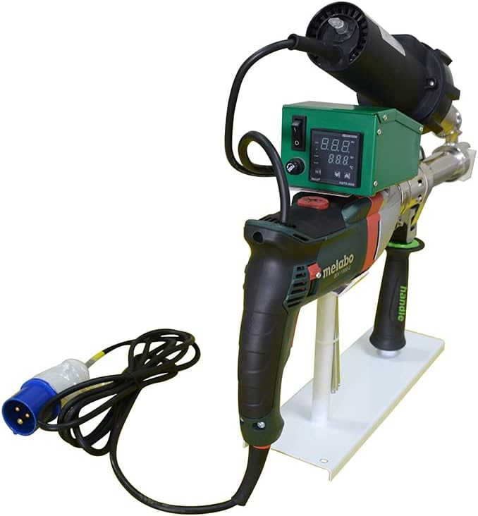 Jointer Plastic Hand Extruder HDPE Geomembrane Welding Gun Machine Extrusion Welder JIT-613 (220V extuder)