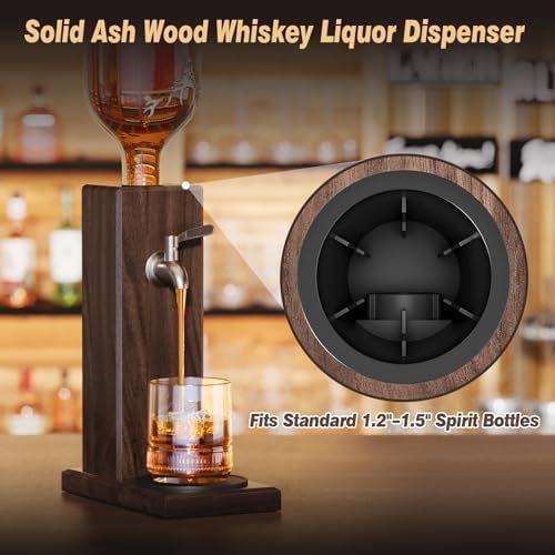Ash Wood Whiskey Liquor Dispenser 43 Product Image