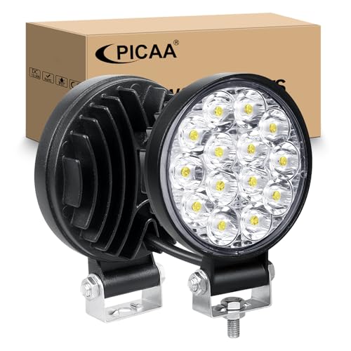 ◑ Compreso Imballaggio: 2x 3.3 Pollici Faro da Lavoro Led