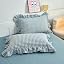 B# Ruffle Blue Gingham