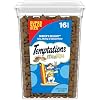 Temptations Cat Treats MixUps Surfer’s Delight, Tuna, Shrimp, Salmon Flavor, Crunchy and Soft Cat Treats, 16 oz. Tub