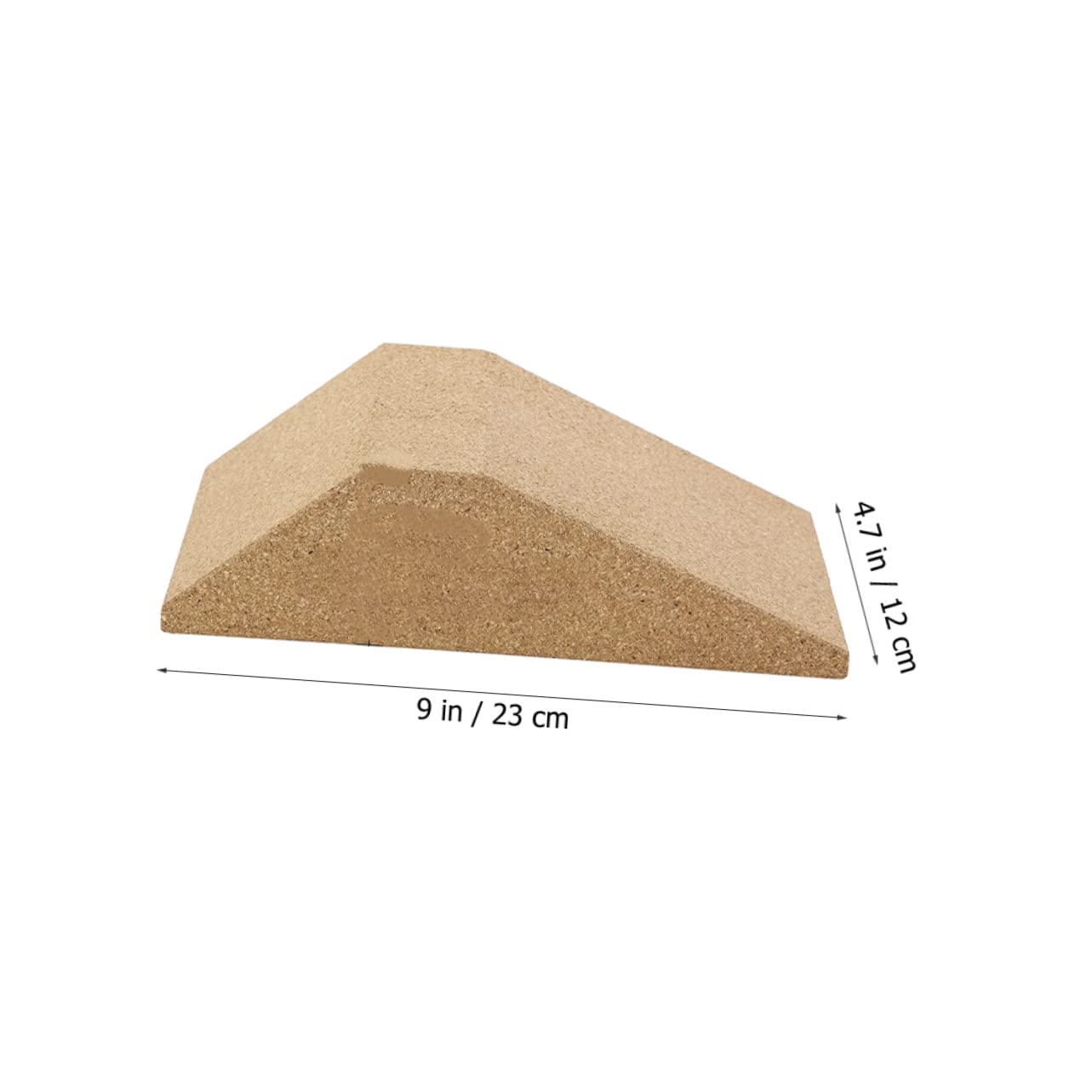 HANABASS Sturdy Cork Yoga Brick Anti-Slip Surface Calf Fitness Ideal for Home Office Gym